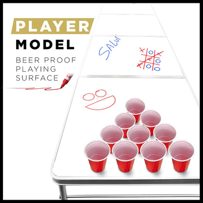 Offizieller Whiteboard Beer Pong Tisch